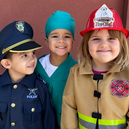 community helpers day at young hearts preschool