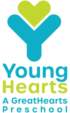 young hearts preschool logo